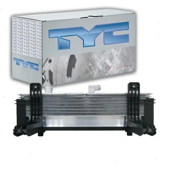 Fresh Stock 2016-2019 Chevrolet Silverado 3500 HD 6.0L V8 TYC Automatic Transmission Oil Cooler - Radiator