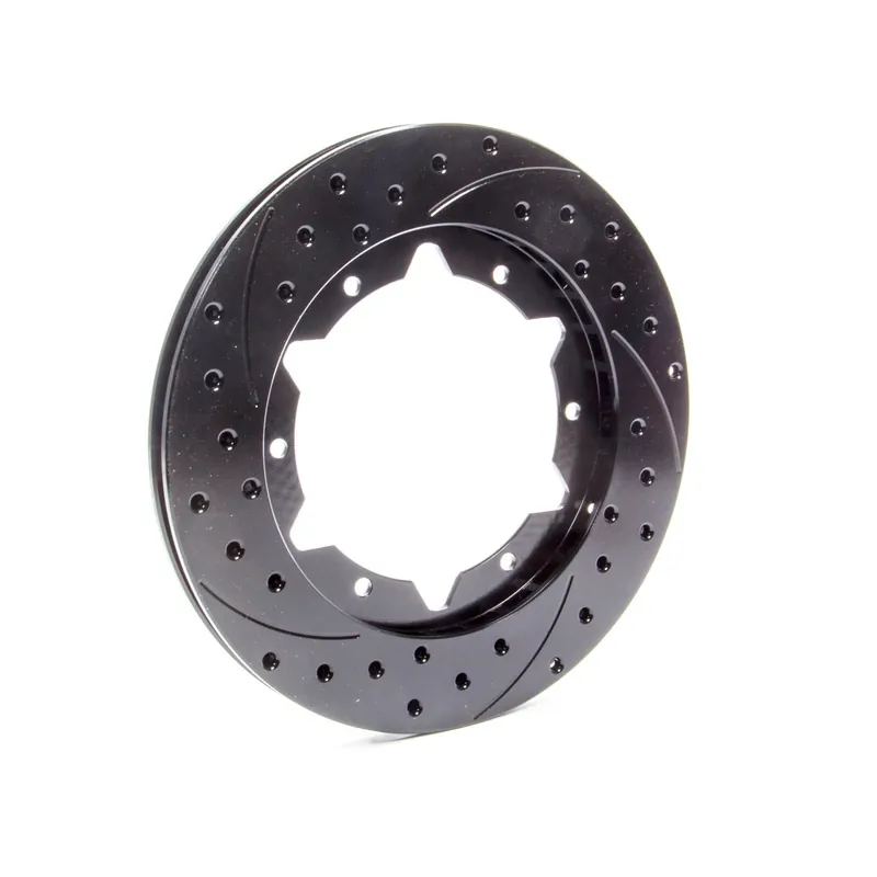 Wilwood SRP Drilled Performance 11" x .810" Black LH Rotor Exclusive