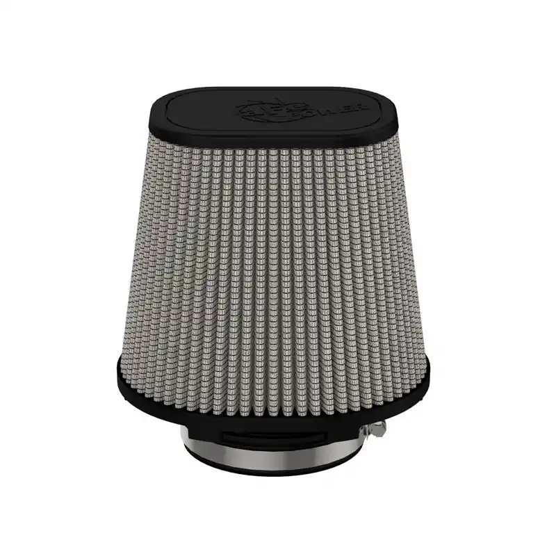 Hot Deal aFe Power Magnum FLOW Pro DRY S Air Filter 4in F (7-3/4x6-1/2)in B (5-3/4x3-3/4)in T x 7in H (24-90201D)