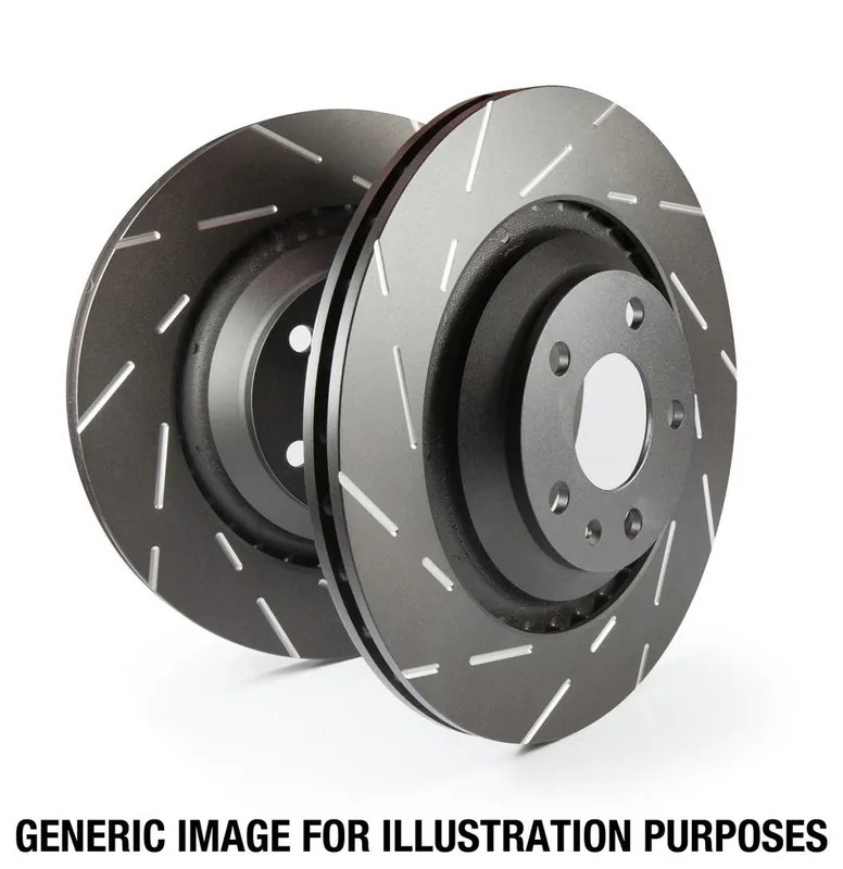 Express Delivery EBC 04-05 Infiniti QX56 5.6 USR Slotted Rear Rotors