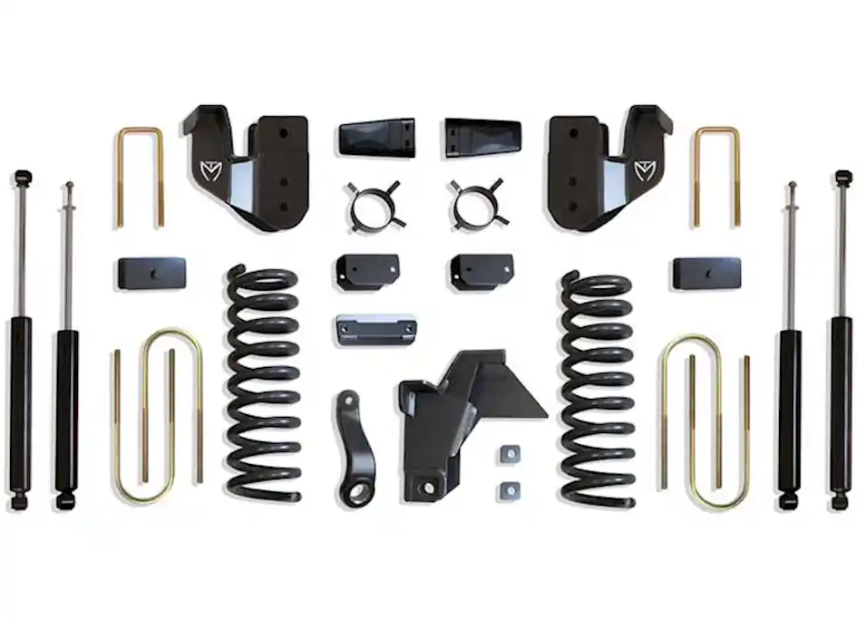 Maxtrac Suspension 19-23 ram 3500(diesel)4wd 4in lift kit w/radius arm brackets/max trac shocks Authentic