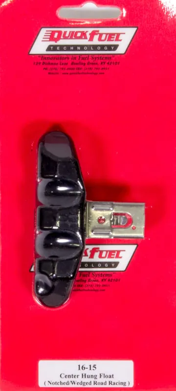 QUICK FUEL TECHNOLOGY Nitrophyl Float - Road Race Notched 16-15QFT Warranty Included
