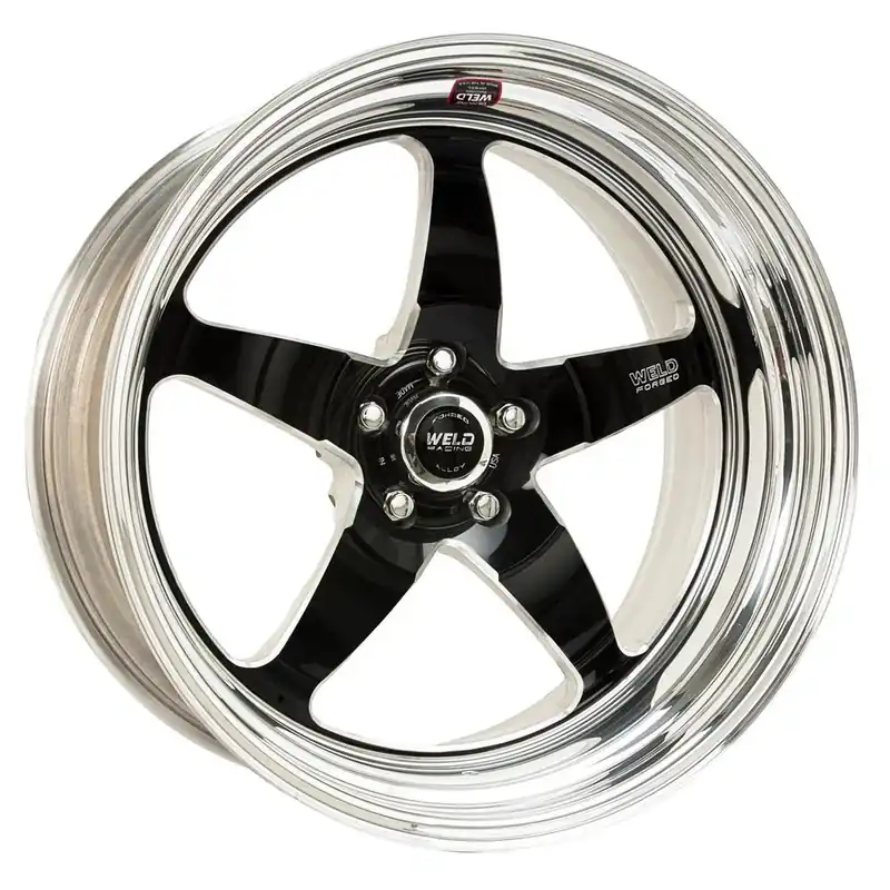 Warranty Included Weld S71 18x5 / 5x120mm BP / 2.1in. BS Black Wheel (High Pad) - Non-Beadlock