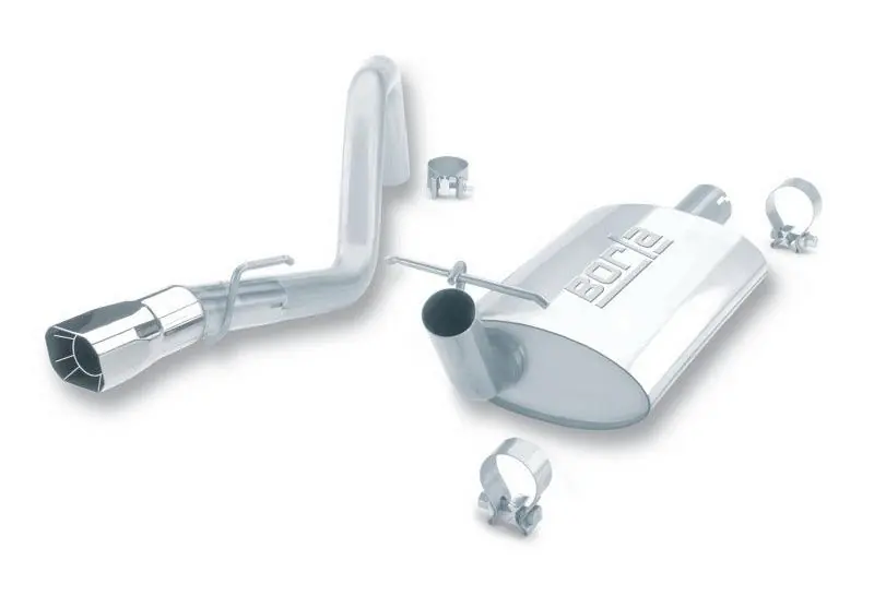Borla 91-95 Jeep Wrangler YJ 4.0L 6cyl 4WD 2Dr SS Single Rigth Rear Exit Cat-Back Exhaust Price Drop