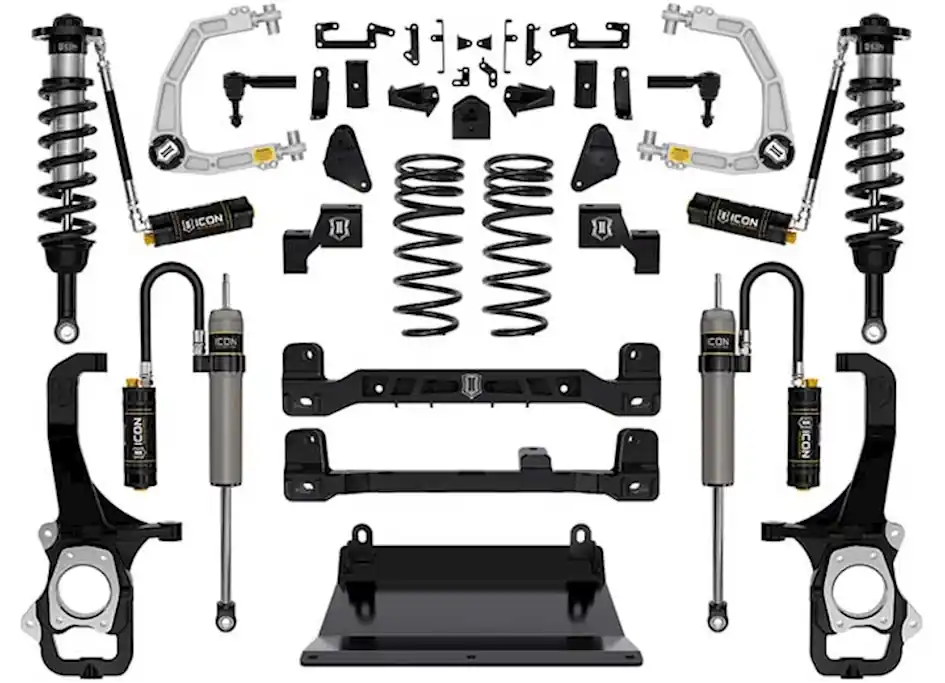 In Demand Icon Vehicle Dynamics 22-c tundra 6 stage 6 suspension system billet uca