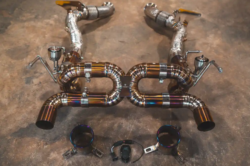 While Supplies Last Ferrari F8 Valved Sport Exhaust System
