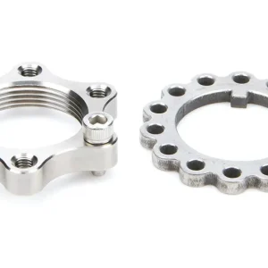 Limited Edition Ti22 Sprint Car Titanium Spindle Nut Kit - 10 Degree Front Spindle