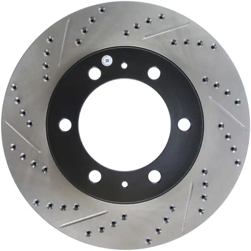 StopTech 07-08 Toyota FJ Cruiser / 05-08 Tacoma (6 lug) / 03-08 4 Runner (319mm disc) SportStop Slo Wholesale