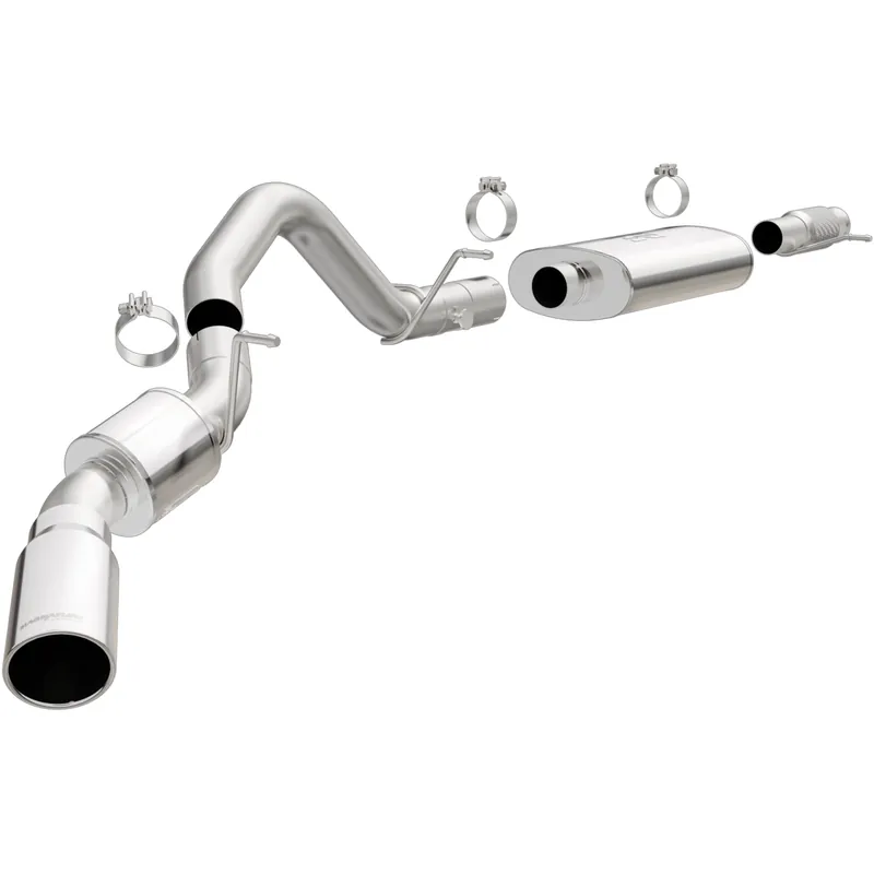 MagnaFlow MF Series SS Cat-Back Exhaust Single Passenger Side Rear Exit 2015 Cadillac Escalade (19177) Special Offer