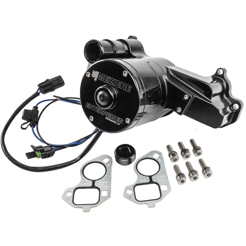 Meziere Ls-1 Hd Electric Water Pump - Black Wp119Shd Fresh Stock