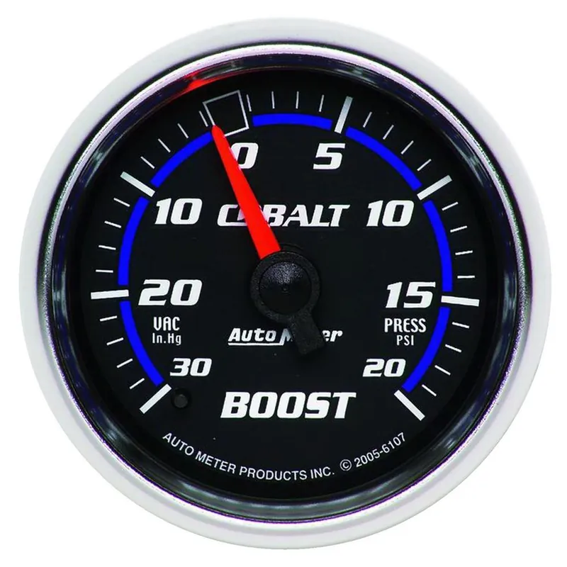 AutoMeter 6107 Cobalt Mechanical Boost/Vacuum Gauge Cheap
