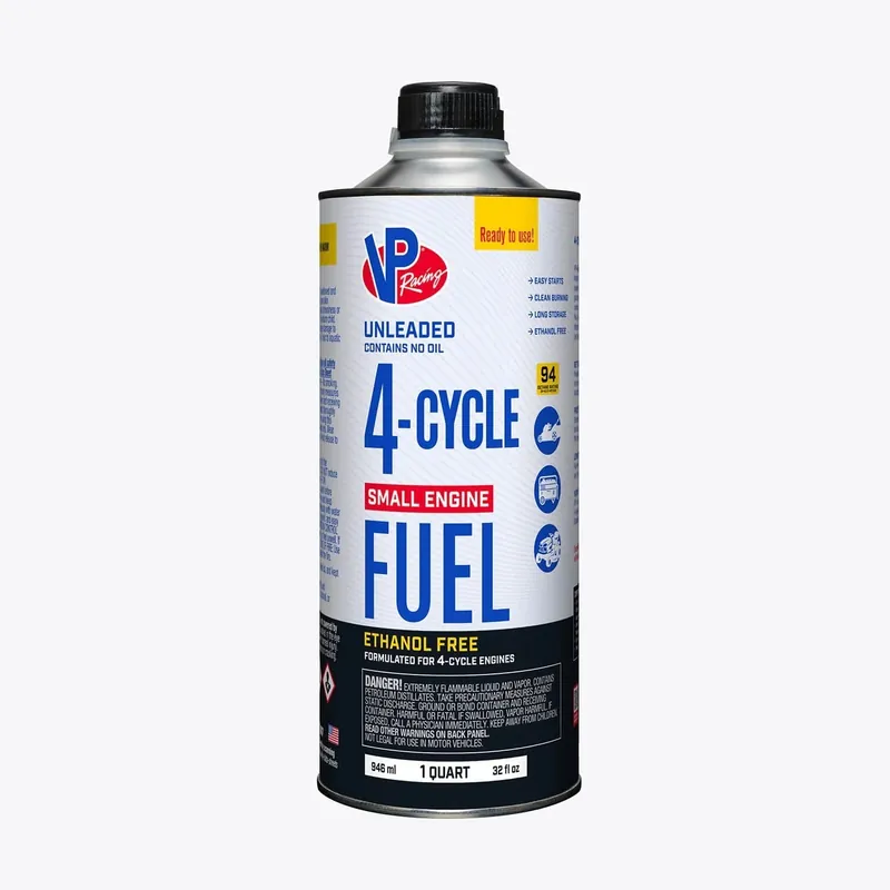 Best Choice VP Racing 4 Cycle Ethanol Free Fuel - 1 Qt Can