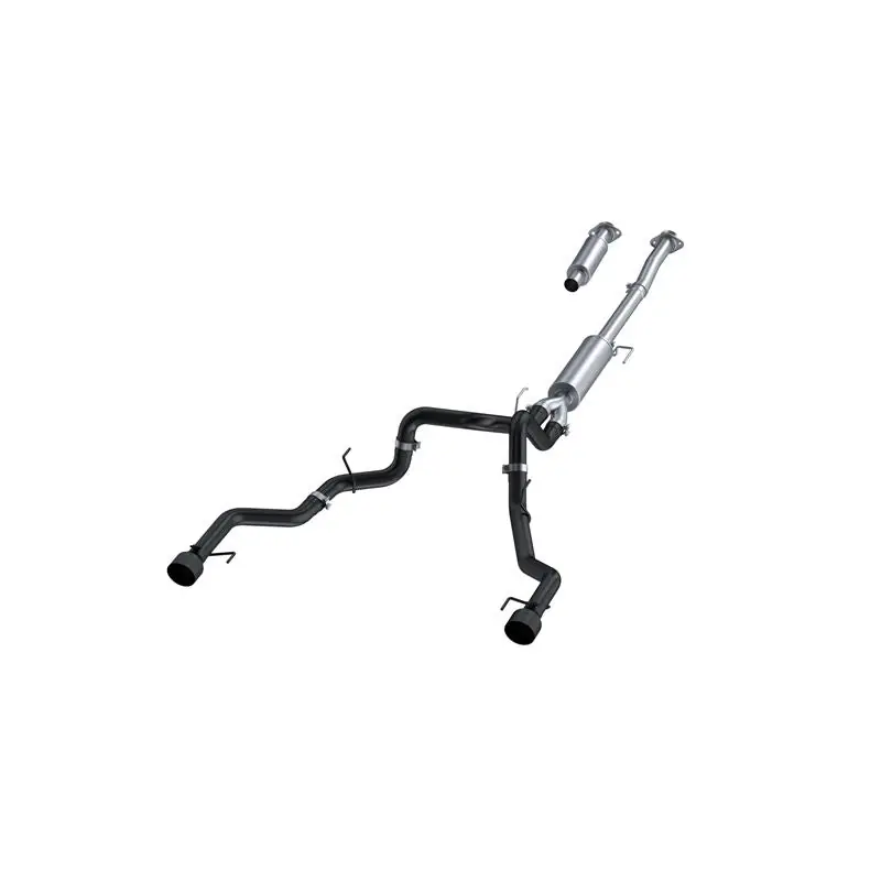 Buy Today MBRP Exhaust 3in. Cat Back Dual Split RearBLK (S5268BLK)