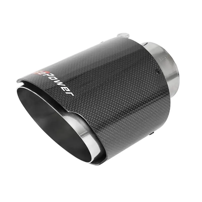 Place Order aFe MACH Force-Xp 304 Stainless Steel Clamp-on Exhaust Tip Carbon Fiber (49T25454-C07)