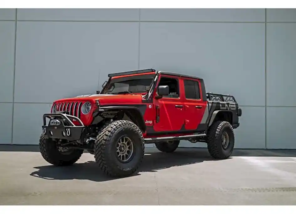 Buy Direct DV8 Offroad 07-c wrangler/gladiator hinge mounted steps