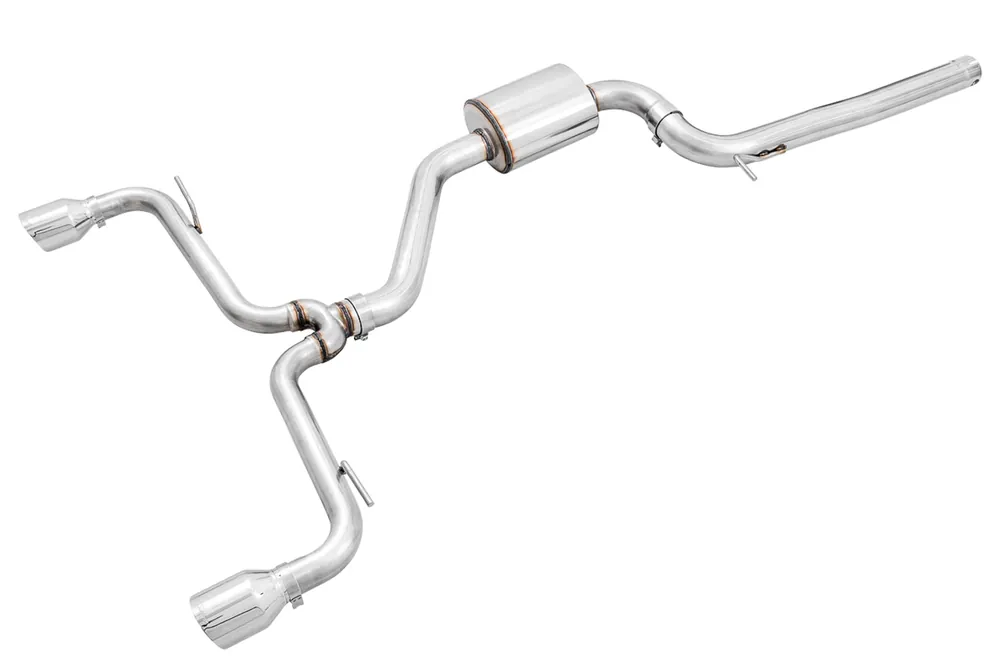 AWE Tuning Track Edition Exhaust for VW MK7.5 GTI - Chrome Silver Tips (3020-32042) Premium