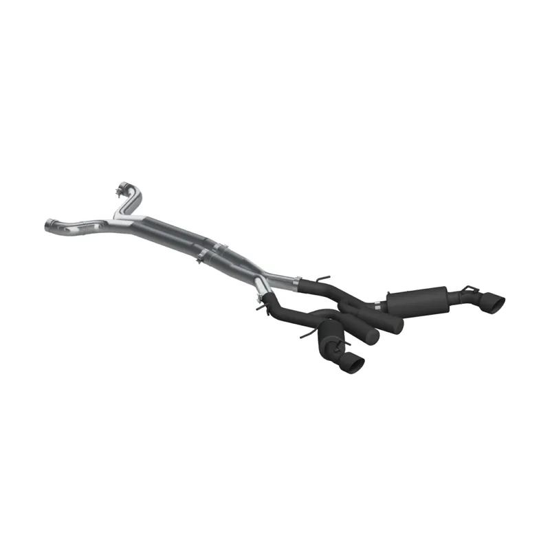 Weekend Sale MBRP Exhaust 3" Dual Cat Back, Black Coated (S7035BLK)