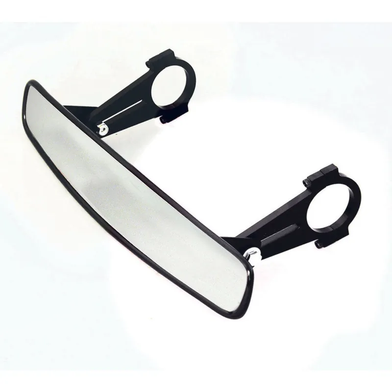 Longacre 14" Mirror Kit -1/2" - 2-1/2" Brackets - For 1-3/4" Roll Bar Deal