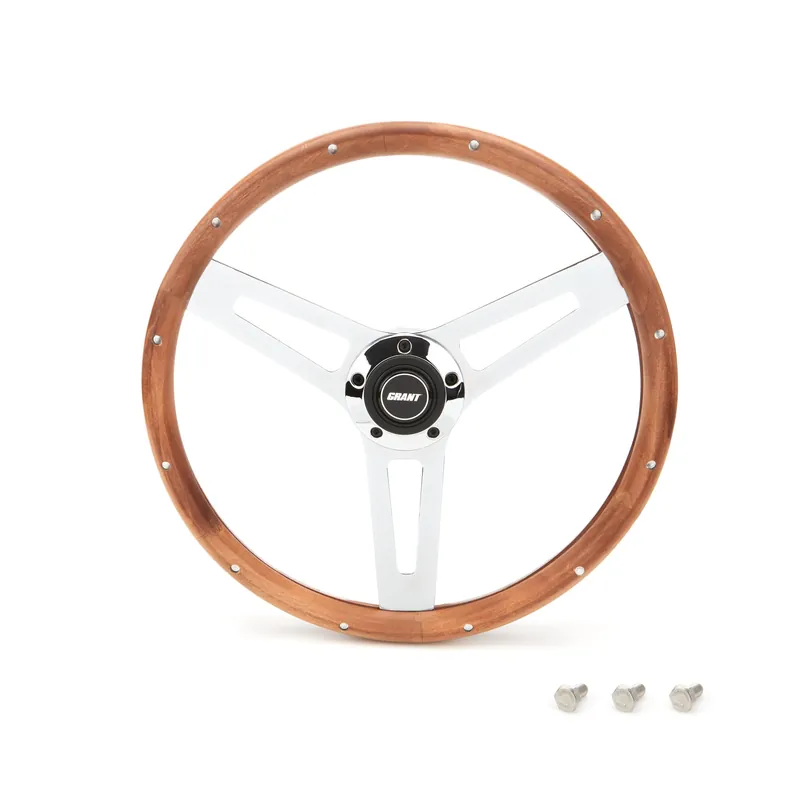 Grant Classic 5 Steering Wheel - 14 1/2" - Walnut Express Delivery