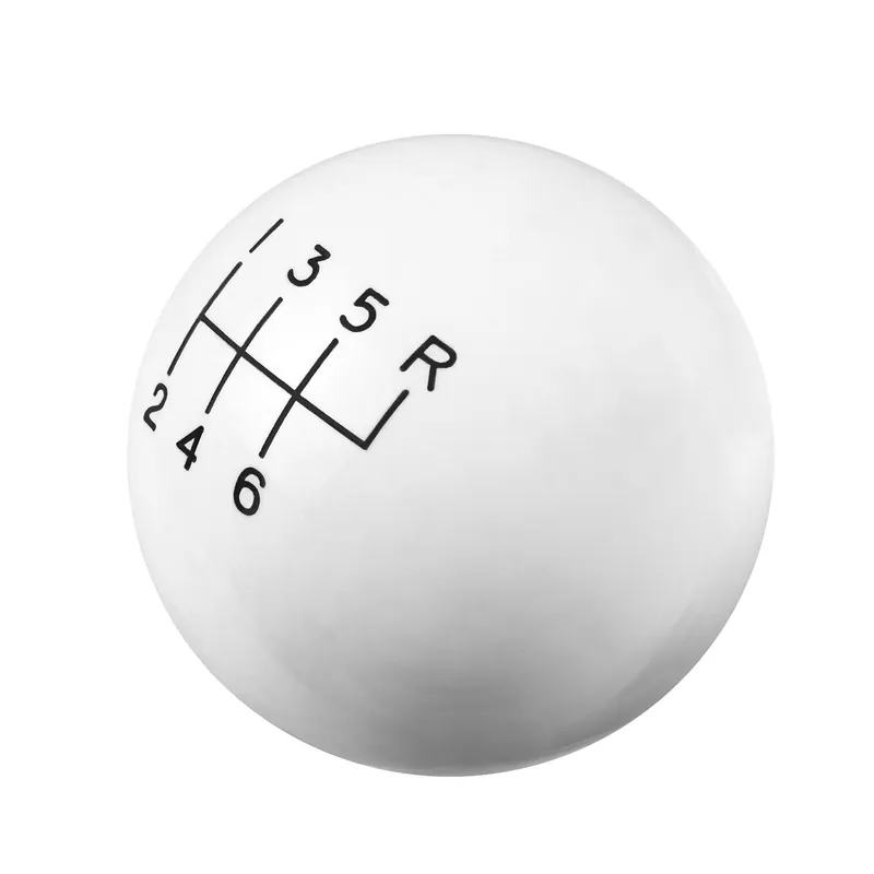 Hurst Classic 6 Speed Knob 3/8-16 Threads - White Order Now