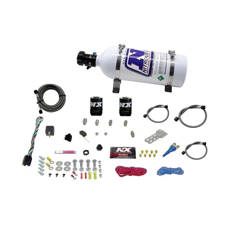 Trusted Brand Nitrous Express Ford EFI Race Single Nozzle Nitrous Kit (100-250HP) w/5lb Bottle (20113-05)