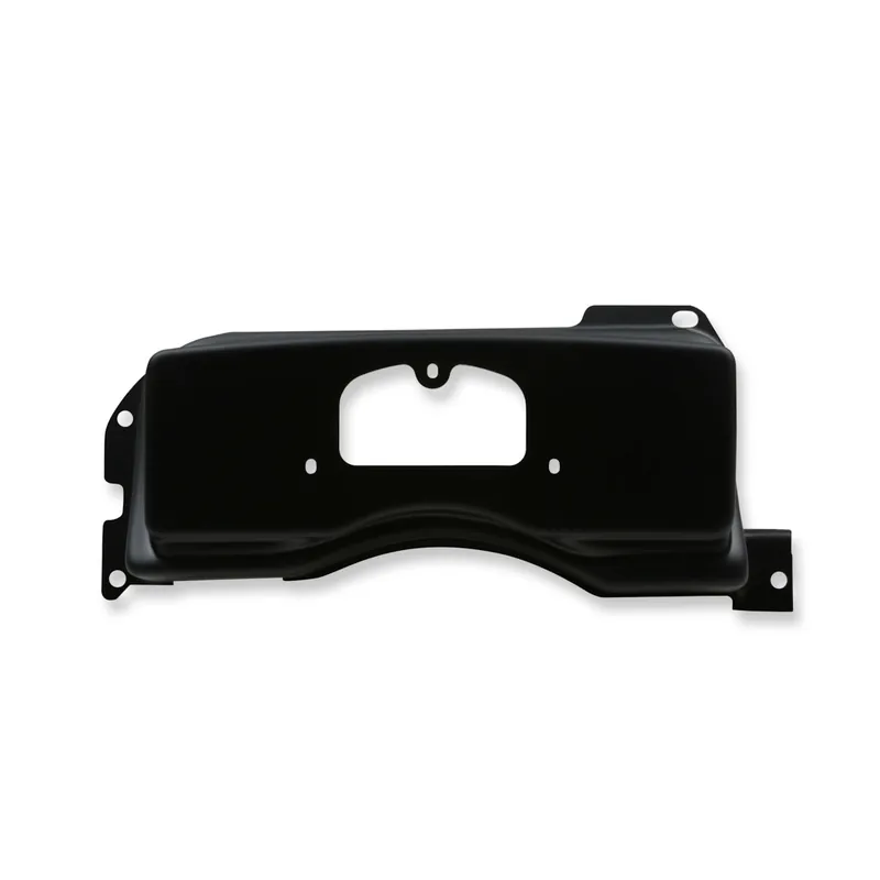 Holley EFI Racepak Dash Bezel - Black - Ford Mustang 1987-93 Limited Edition