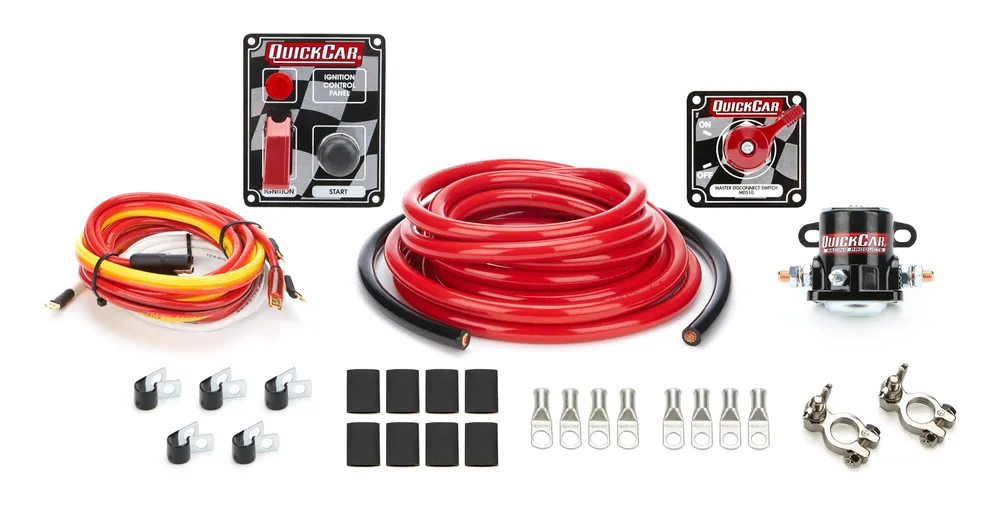 Modern QuickCar Street Stock Wiring Kit w/ 50-050 Panel