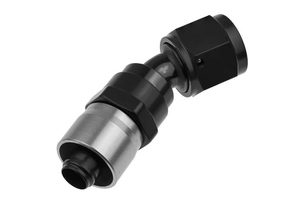 Bargain REDHORSE PERFORMANCE 6AN Crimp Style Hose End Black 30 7030-06-02