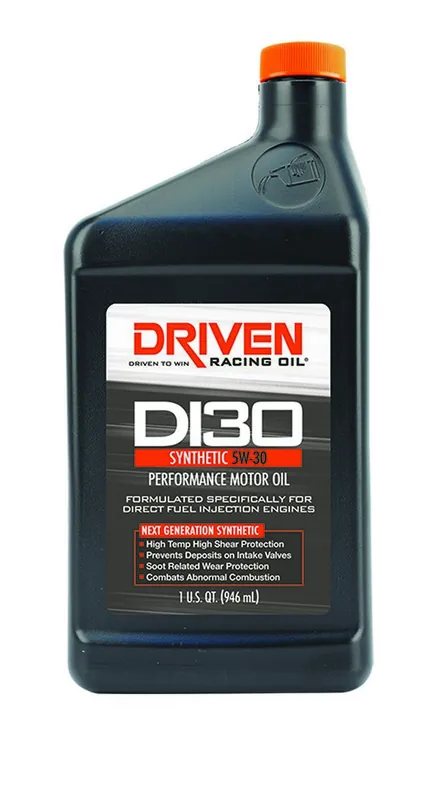 DRIVEN RACING OIL DI30 5W30 Synthetic Oil 1 Quart 18306 Time-Limited