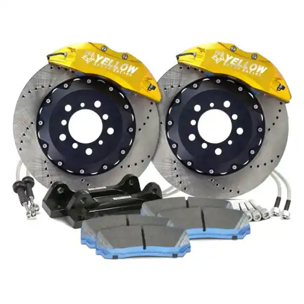Yellow Speed Racing Front 8 Piston Ultra Big Brake Kit - Volkswagen Golf R32 2006-2009 (MKV; AWD) New Release