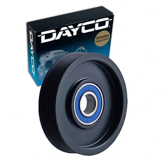 1999-2005 Hyundai Sonata 2.4L L4 Dayco Drive Belt Idler Pulley - Engine Bearing Tension - Belts Top Rated