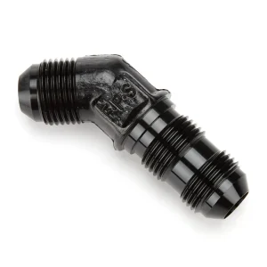 Fragola 8An 45-Degree Bulkhead Fitting - Black 483708-Bl Original