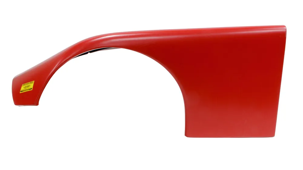 FIVESTAR ABC Plastic Fender Wide Left Red 660-24-RL Seasonal Sale