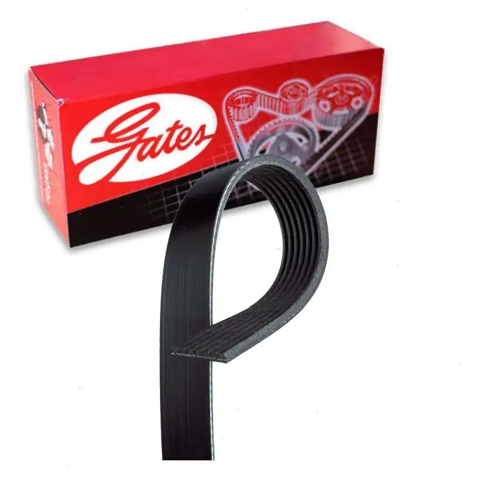 Gates Micro-V K070655 Serpentine Belt for 11287540949 25-070655 4070655 5070656 5070656DR 655K7 655K7MK 656K7 7K1666 7K655 7PK1655 7PK1664 7PVK1666 PK070656 Accessory Drive Professional Grade