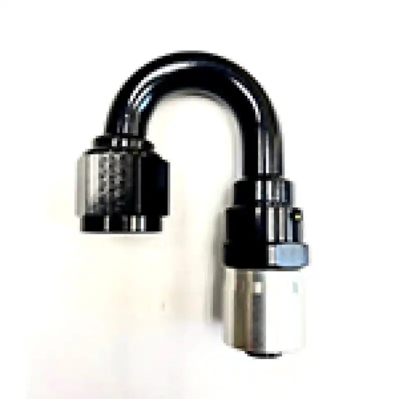Fragola -8 AN 180 Degree Crimp Hose Fitting Luxury