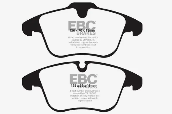 EBC Bluestuff NDX Full Race Brake Pads (DP51911NDX) Hassle-Free Returns