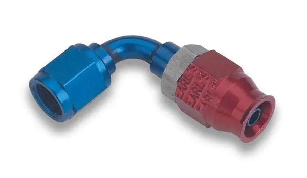 Fast Shipping Earl's #6 Aluminum 90 TFE Hose End