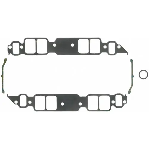 Fel-Pro BB Chevy Intake Gaskets Rectangular Port 1.82" x 2.54i Fast Shipping