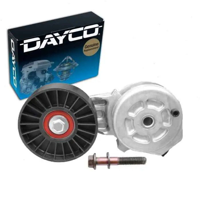Crafted 2000-2005 Chevrolet Impala 3.4L V6 Dayco Drive Belt Tensioner Assembly - Engine Pully Accessory -
