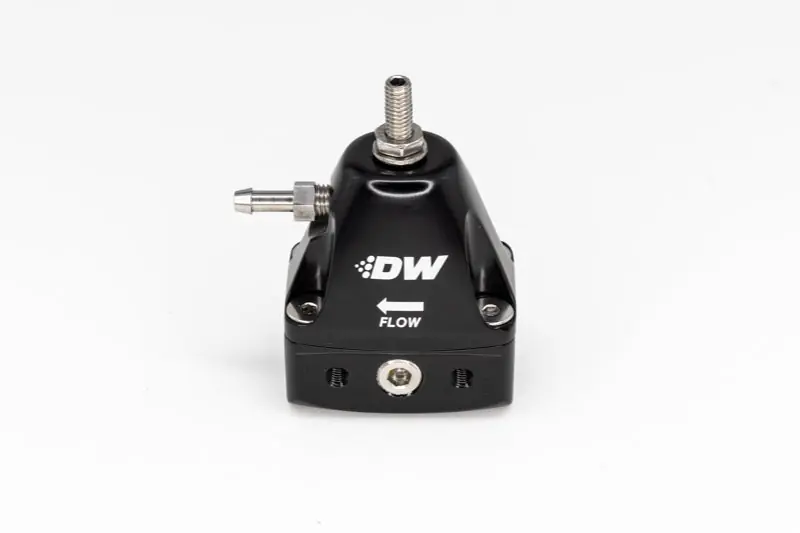 DeatschWerks DWR1000iL In-Line Adjustable Fuel Pressure Regulator - Bl Last Chance