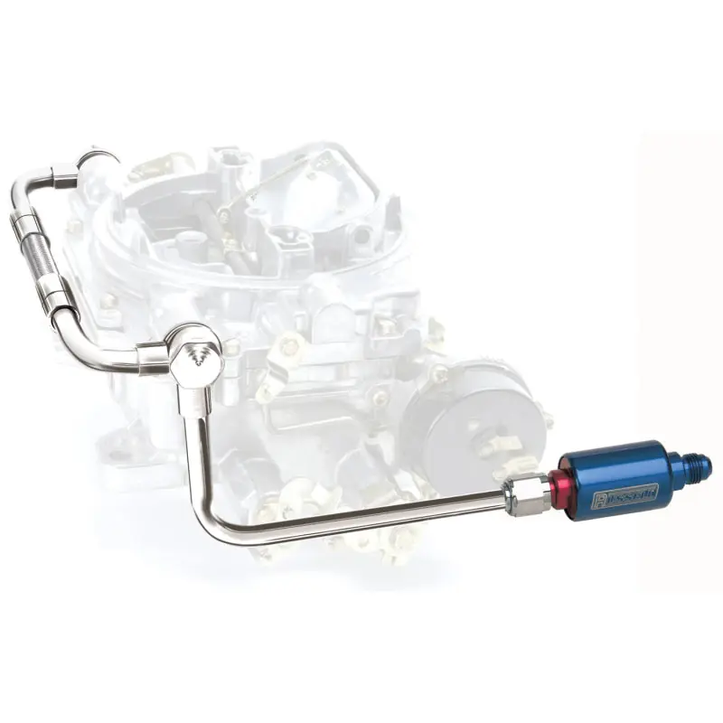 Edelbrock Dual Feed Line/Thunder Series Carb w/ Fuel Filter While Supplies Last