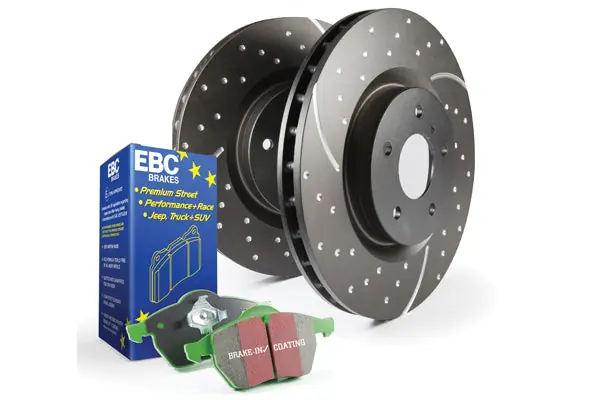 High Quality EBC S10 Kits Greenstuff 2000 and GD Rotors (S10KR1356)