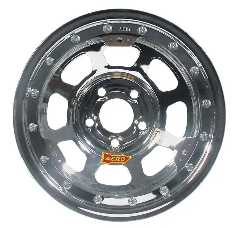 AERO RACE WHEELS 15x8 3in 5.00 Chrome 53-285030 New Arrival