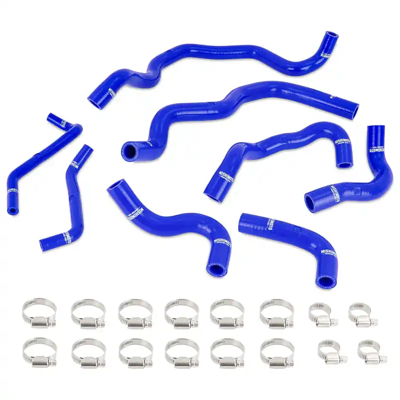 Mishimoto 2016+ Infiniti Q50/Q60 3.0T Ancillary Coolant Hose Kit - Blue Don’t Miss Out