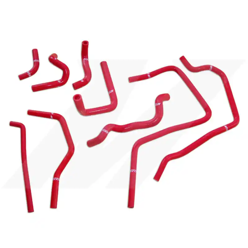 Price Cut Mishimoto 01-05 Subaru WRX Red Silicone Ancillary Hoses
