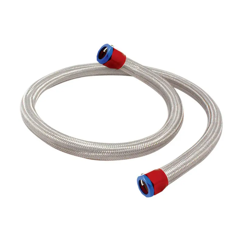 Spectre Stainless Steel Flex Heater Hose Kit 5/8in. Diameter - 4ft. Red/Blue Limited Time