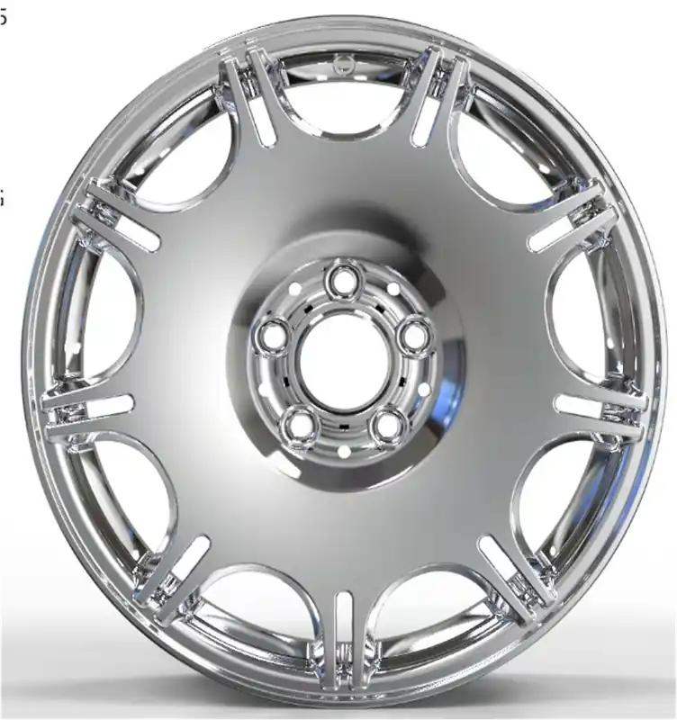 Shop Now 20X9.5 WF Aftermarket Wheel ML0396-5 Polish 5X112/66.45, ET 43 mm