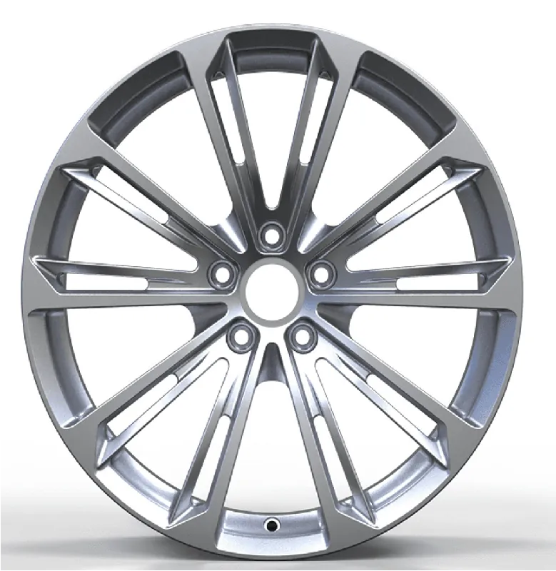 19X8.5 WF Aftermarket Wheel ML0179-1L-4 Silver 5X112/57.1, ET 38 mm Hassle-Free Returns