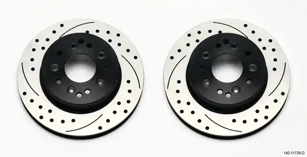 Last Chance WILWOOD Rotor Kit Rear C2 / C3 Corvette 1pc Rotor 140-11739-D