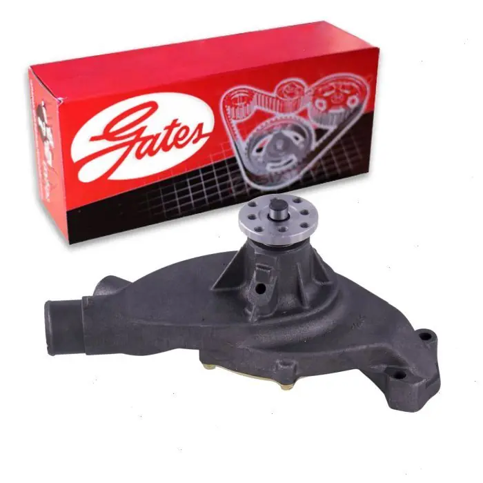 1965-1967 Chevrolet Malibu 6.5L V8 Gates Engine Water Pump - Coolant Antifreeze - Belts Cooling Fresh Stock